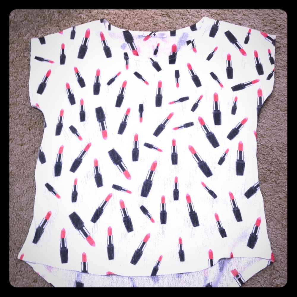 Women’s lipstick Blouse